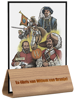 Ex libris van Willem van Oranje