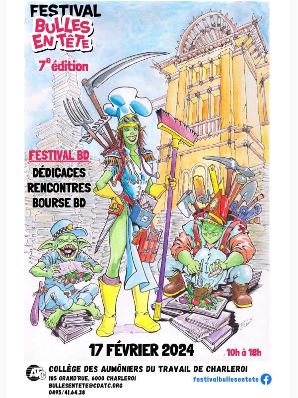 Festival "Bulles en Tête" Charleroi 2024