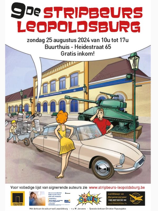 Stripbeurs Leopoldsburg 2024
